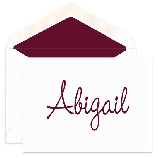 Whimsical Wendy Folded Note Cards